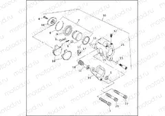 FRONT BRAKE CALIPER