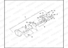 FRONT BRAKE CALIPER