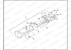 FRONT BRAKE CALIPER