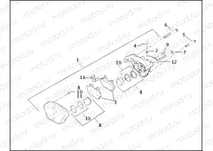 FRONT BRAKE CALIPER