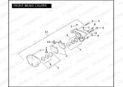 FRONT BRAKE CALIPER