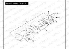 FRONT BRAKE CALIPER