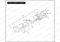FRONT BRAKE CALIPER