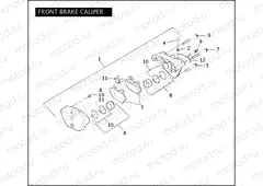 FRONT BRAKE CALIPER