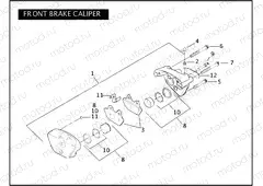FRONT BRAKE CALIPER