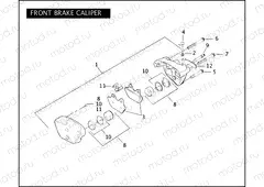 FRONT BRAKE CALIPER