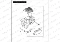 FRONT BRAKE CALIPER