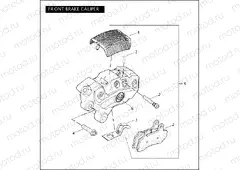 FRONT BRAKE CALIPER