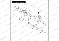 FRONT BRAKE CALIPER
