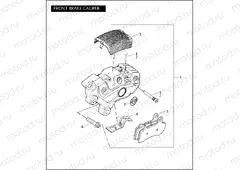 FRONT BRAKE CALIPER