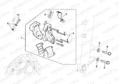 Front brake caliper I