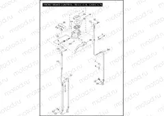 FRONT BRAKE CONTROL - 883/C/L/R, 1200C/L/N/R