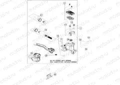 FRONT BRAKE CONTROL|Frame|13
