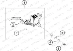 FRONT BRAKE CONTROL|Frame|13