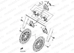 Front brake Kiya Lipa