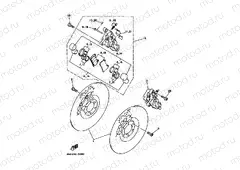 Front brake Kiya Lipa