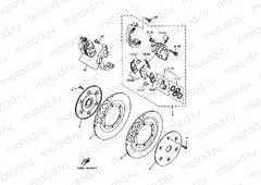 Front brake Kiya Lipa