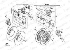 Front brake Kiya Lipa