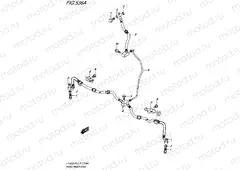 FRONT BRAKE LINE