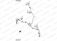 FRONT BRAKE LINE