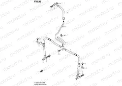 FRONT BRAKE LINE