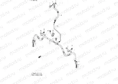 FRONT BRAKE LINE