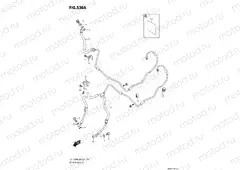 FRONT BRAKE LINE