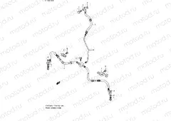 FRONT BRAKE LINE
