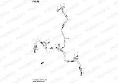 FRONT BRAKE LINE