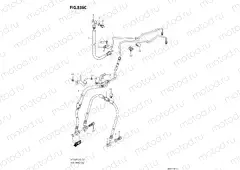 FRONT BRAKE LINE (X)