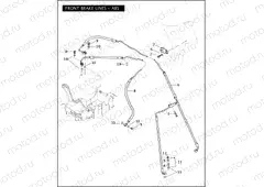 FRONT BRAKE LINES - ABS