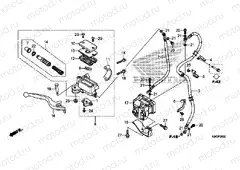 FRONT BRAKE MASTER CYLINDER