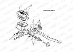 FRONT BRAKE MASTER CYLINDER - A03GJ50AA/AB (4999201849920184B11) | FRONT BRAKE MASTER CYLINDER - A03GJ50AA/AB (4999201849920184B11)