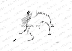 FRONT BRAKE PIPE