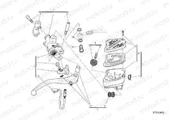 FRONT BRAKE PUMP [MOD:DVL1260]