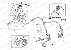 FRONT BRAKE SYSTEM » BRAKING SYSTEM