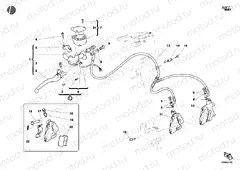 FRONT BRAKE SYSTEM » BRAKING SYSTEM