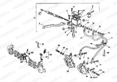FRONT BRAKE SYSTEM FM 012262 » BRAKING SYSTEM