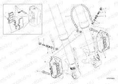 FRONT BRAKE SYSTEM [MOD:HYM950SP]