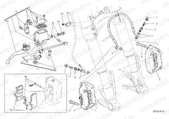 FRONT BRAKE SYSTEM [MOD:M 797+]