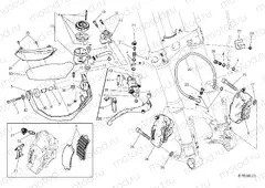 FRONT BRAKE SYSTEM [MOD:MS1200PP]