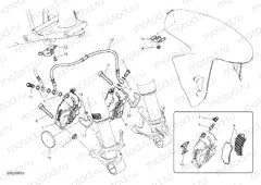 FRONT BRAKE SYSTEM [MOD:PANV4 S]