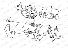 FRONT BRAKE - W98BC50A (4944994499b007) | FRONT BRAKE - W98BC50A (4944994499b007)