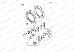 Front Brake(ZX600C-000001-003201)