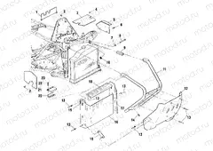 FRONT BUMPER and SHIELDS - A01BA50AA (4963716371A005) | FRONT BUMPER and SHIELDS - A01BA50AA (4963716371A005)