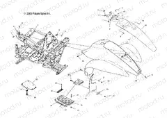 FRONT CAB - A00BA25CA (4954825482A005) | FRONT CAB - A00BA25CA (4954825482A005)
