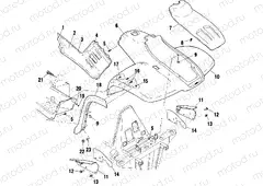 FRONT CAB - A02CK42AA/AB (4970327032A05) | FRONT CAB - A02CK42AA/AB (4970327032A05)