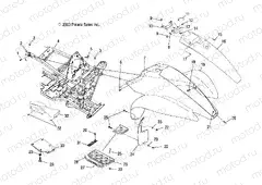 FRONT CAB - A04BA25CA/CB (4986208620A03) | FRONT CAB - A04BA25CA/CB (4986208620A03)