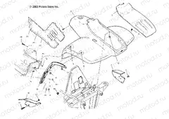 FRONT CAB - A04CH42AQ/AR/AS/AT/AV (4987258725A05) | FRONT CAB - A04CH42AQ/AR/AS/AT/AV (4987258725A05)