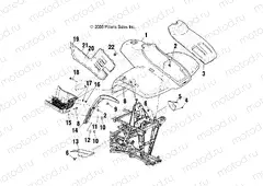 FRONT CAB - A04CH68AC/AF/AH/AJ/AT/AV (4986128612A05) | FRONT CAB - A04CH68AC/AF/AH/AJ/AT/AV (4986128612A05)